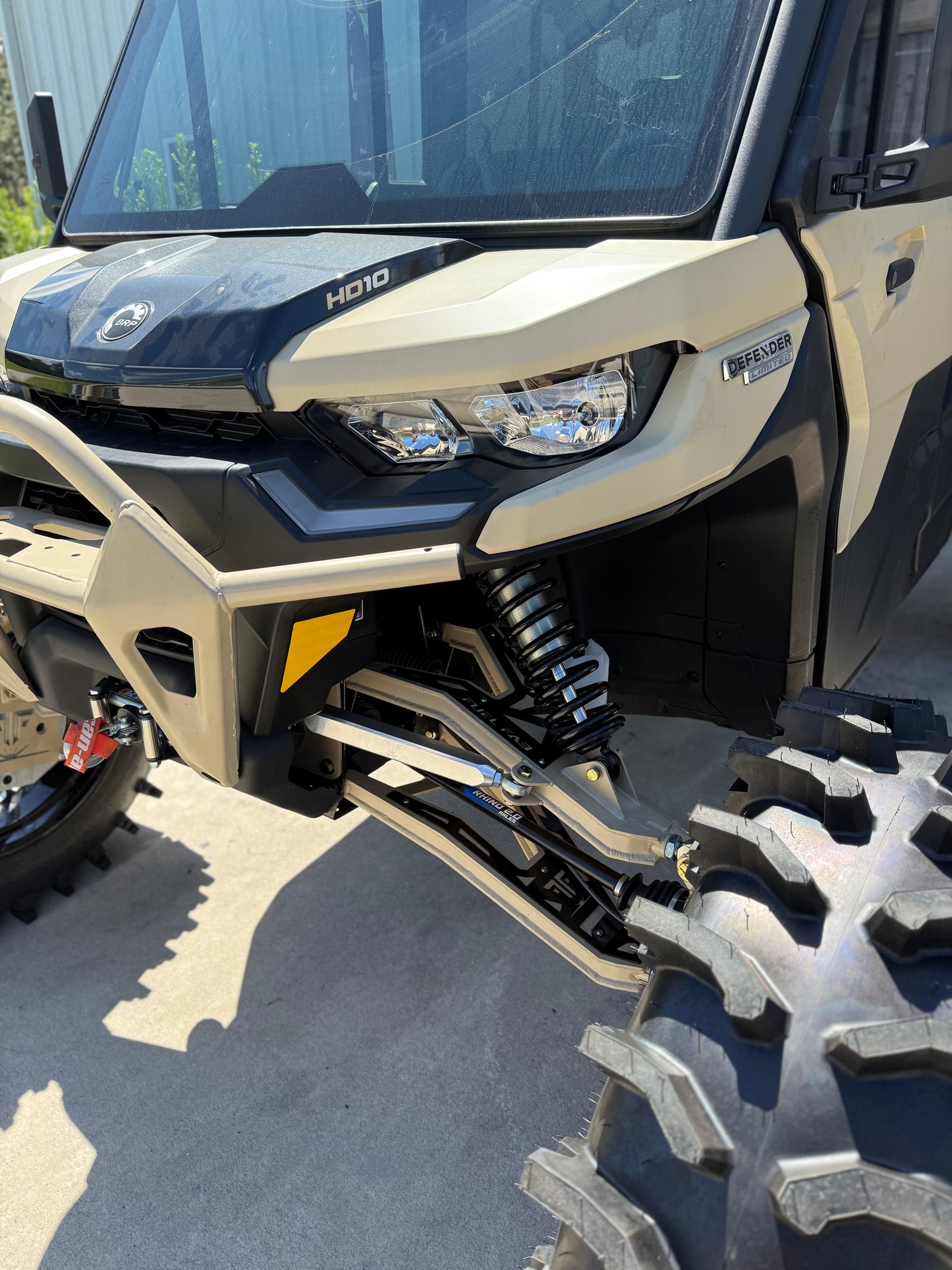 Defender Front Upper Arm Link Bar Kit