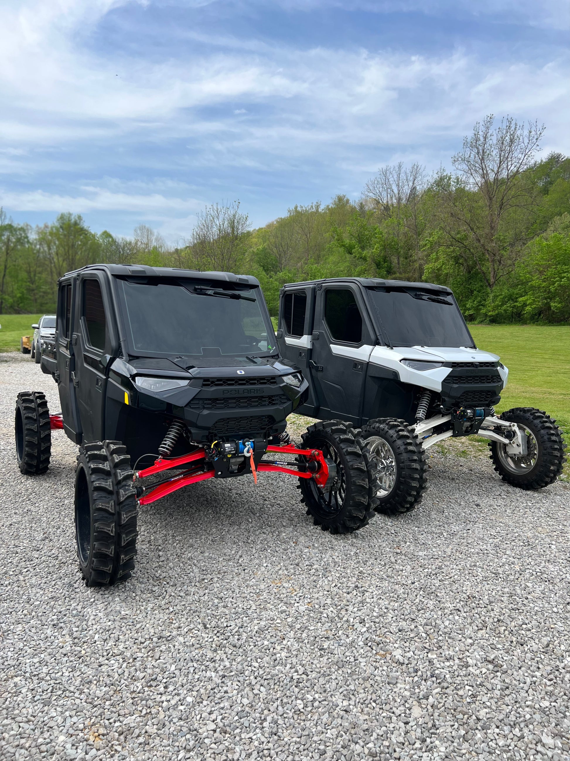 Nbs50 Rear View NBS Ranger Front Long Travel A-Arms – FuelFab